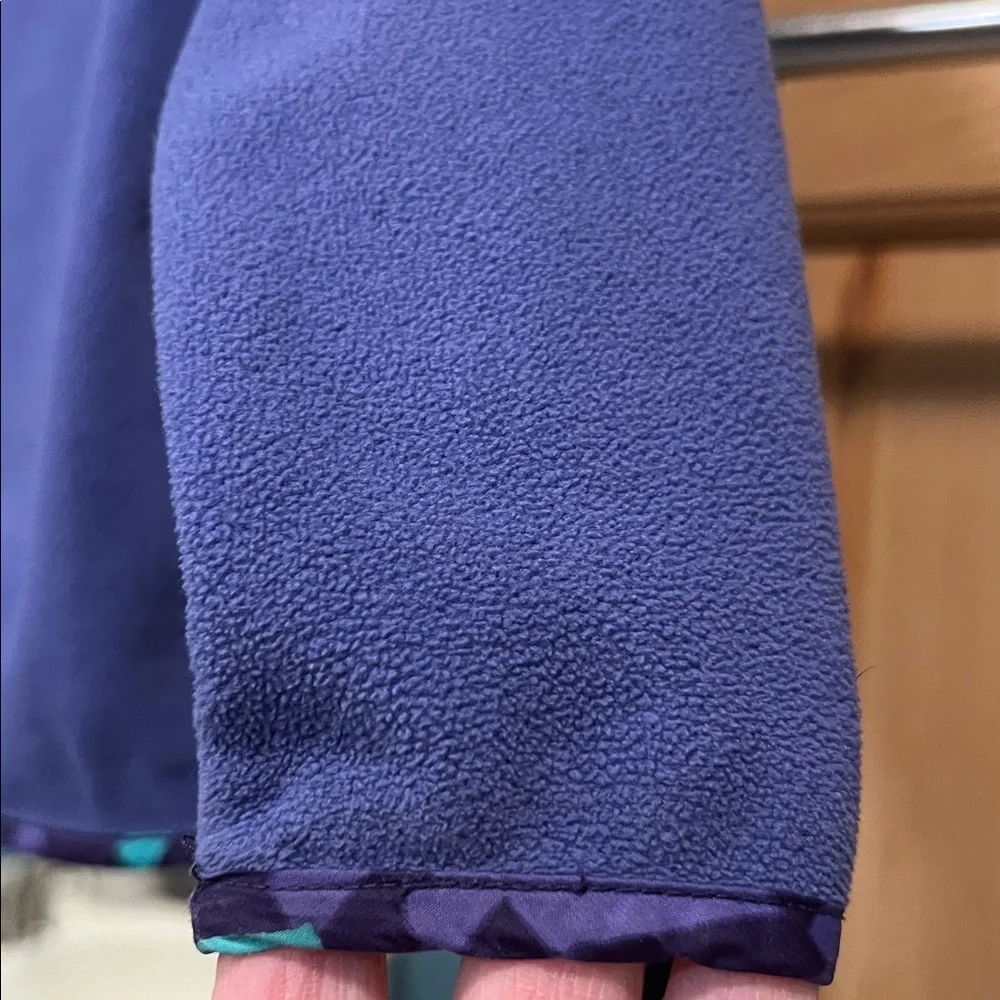 Columbia Kids Purple Hooded Fleece Jacket Sz 4T